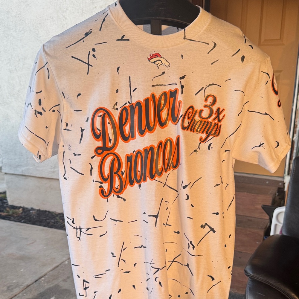 Denver Broncos 3x Champs Drip T-Shirt